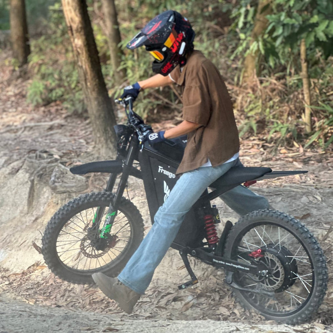 Freego X3 Pro electric dirt bike Canada cottage country trail cover image