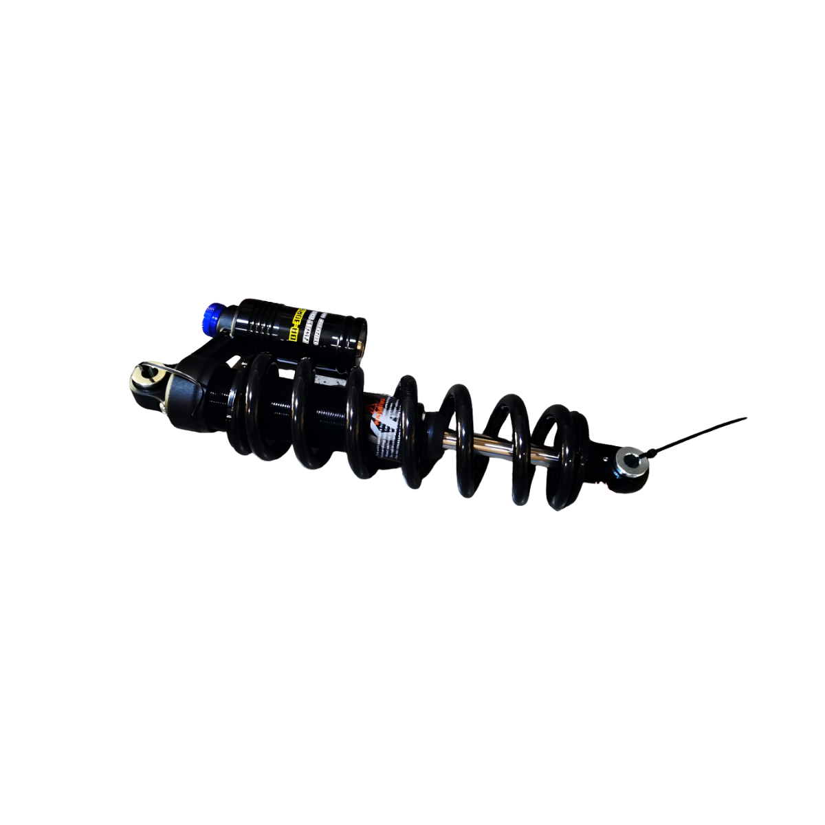 Shock absorber on a white background